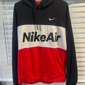 Nike Air Mens Hoodie Medium - Blue/Red/White Late 2000’s CJ4824-011